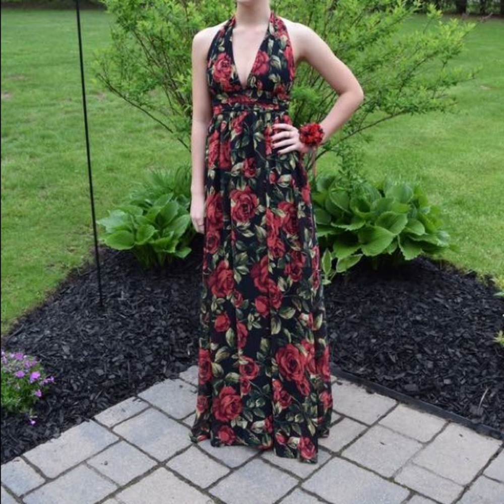 Floral Prom Dress